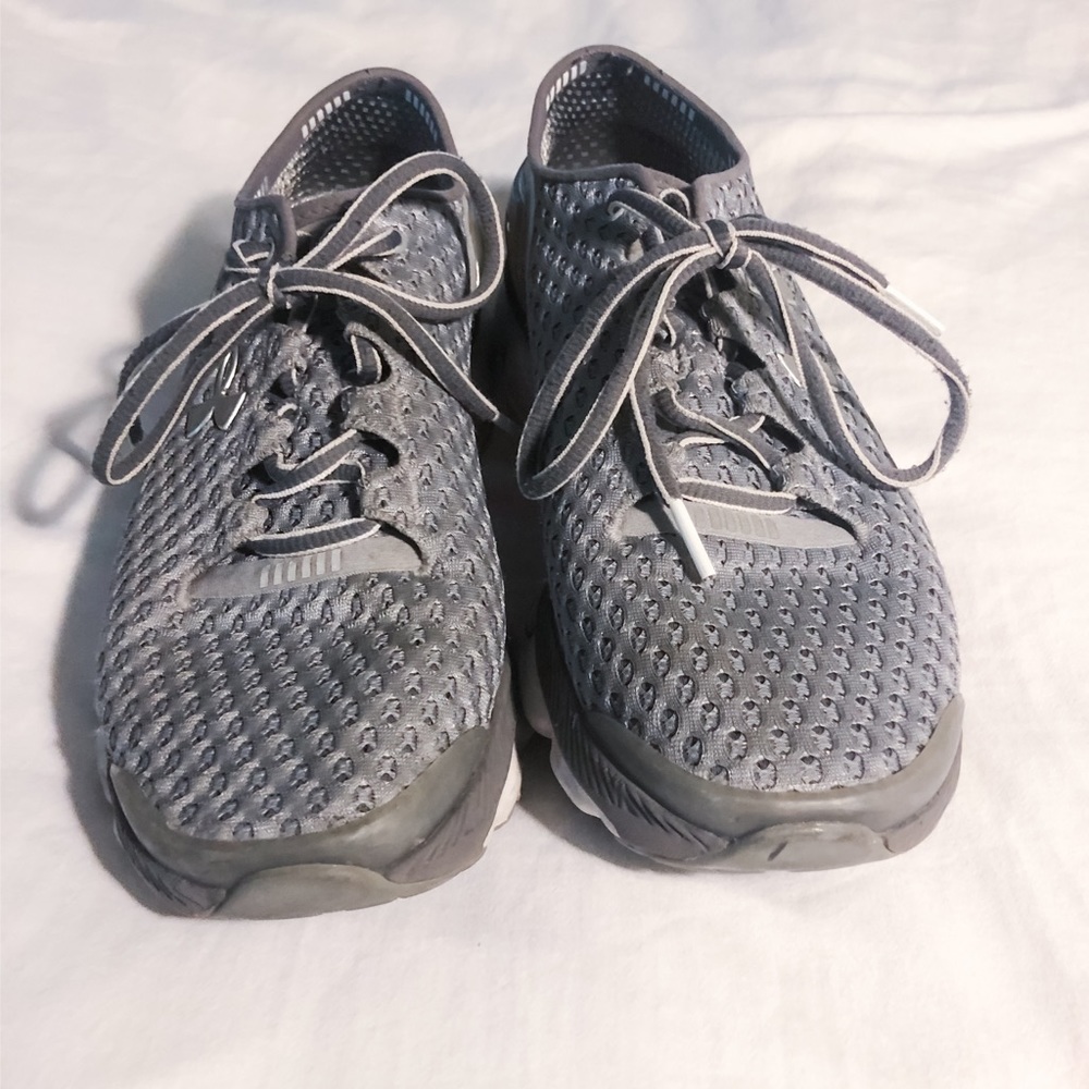 Under Armour athletic shoes.